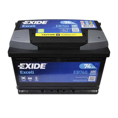 Акумулятор автомобільний EXIDE EXCELL 74A (EB740)