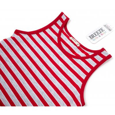 Плаття дитяче Breeze в смужку з топом (12358-134G-red)