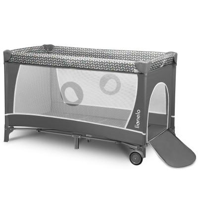 Дитячий манеж Lionelo Flower Grey Scandi (LO-FLOWER GREY SCANDI)