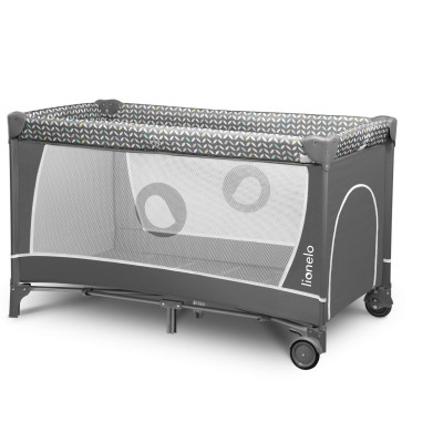 Дитячий манеж Lionelo Flower Grey Scandi (LO-FLOWER GREY SCANDI)