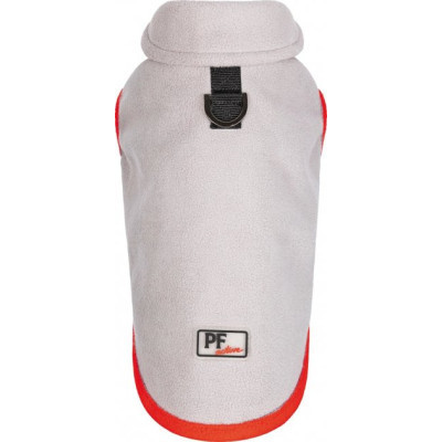 Жилет для тварин Pet Fashion FLEECY&quot; S сіро-червоний (4823082419630)