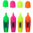 Набір маркерів Buromax highlighter pen, NEON, chisel tip, SET 4 colors (BM.8904-84)