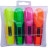 Набір маркерів Buromax highlighter pen, NEON, chisel tip, SET 4 colors (BM.8904-84)