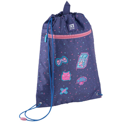 Сумка для взуття Kite Pixel Love Фіолетова (K24-601M-5)