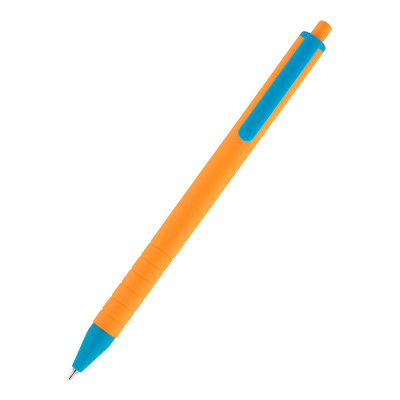Ручка масляна Axent Reporter Color автоматична Синя 0.7 мм (AB1069-02-A)