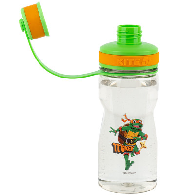 Поїльник-непроливайка Kite Ninja Turtles 500 мл, сіра (NT25-397)