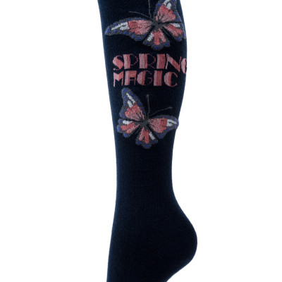 Колготки дитячі UCS Socks з метеликом (M0C0301-2122-9G-blue)