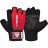 Рукавички для фітнесу RDX W1 Half Red Plus S (WGA-W1HR-S+)