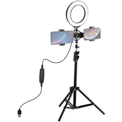 Набір блогера Puluz Ring USB LED lamp 6.2&quot;+ tripod 1.1m (PKT3036)