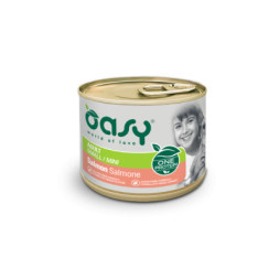 Консерви для собак OASY One Animal Protein ADULT Small/Mini з лососем 200 г (8053017344386)