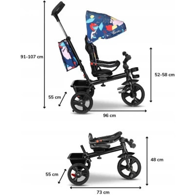 Дитячий велосипед Lionelo Haari Blue Navy (LO-HAARI BLUE NAVY)