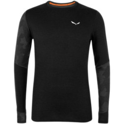Термокофта Salewa Cristallo L/S Mns 28205 0910 - 52/XL - чорний (013.002.9417)