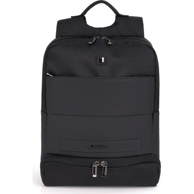 Рюкзак туристичний Gabol Expandable Backpack Capital 9/11L Black (413156-001) (930733)