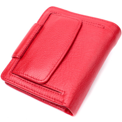 Гаманець ST Leather З натуральної шкіри Червоний (22453)