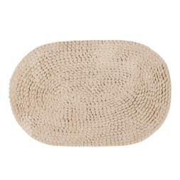 Килимок для ванної Home Line Овальний Lira бежевий 60х90 см (166438)
