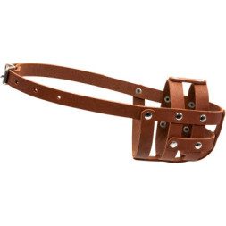 Намордник для собак Collar м'який №0 (спанієль) коричневий (06336)