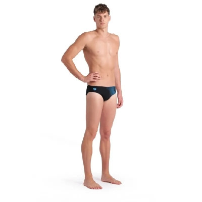 Плавки Arena Foggy Dots Swim Briefs 008482-500 чорний 100 (3468337428497)