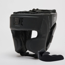 Боксерський шолом Leone CS435 BLACK Edition M (CS435_Black_M)