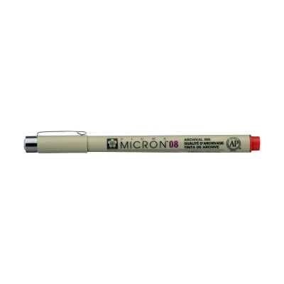Лайнер Sakura Pigma Micron (0.8) 0,5 мм Червоний (084511318366)