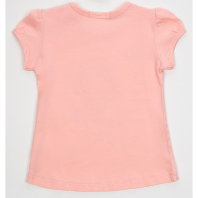 Футболка дитяча Breeze з дівчинкою (18655-110G-peach)