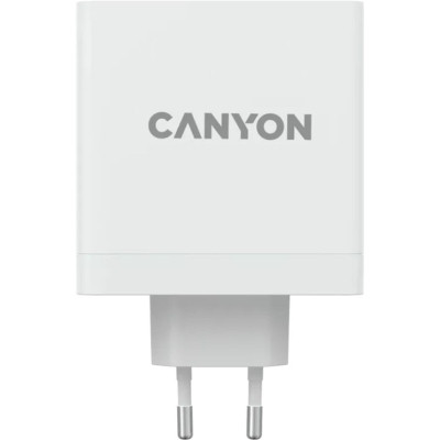 Зарядний пристрій Canyon H-140-01 Wall charger with 1USB-A 2 USB-C (CND-CHA140W01)
