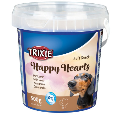 Ласощі для собак Trixie &quot;Happy Hearts&quot; 500 г (ягня) (4011905314976)