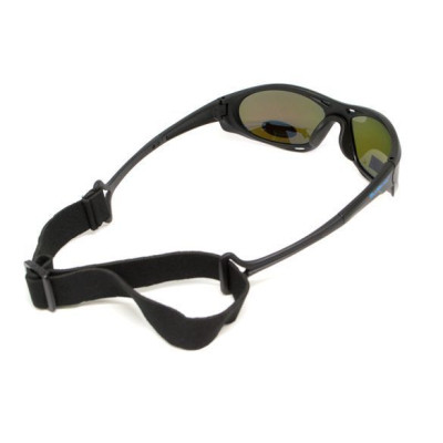 Сонцезахисні окуляри BluWater Hydro Polarized (G-Tech™ blue) Anti-Fog Сині дзеркальні в чорній оправі (BW-HYD-GTB12)