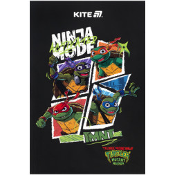 Блокнот Kite А5 Ninja Turtles 2 термобіндер, 64 аркуші, нелінований (NT25-193-2)
