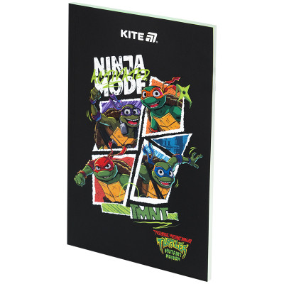 Блокнот Kite А5 Ninja Turtles 2 термобіндер, 64 аркуші, нелінований (NT25-193-2)
