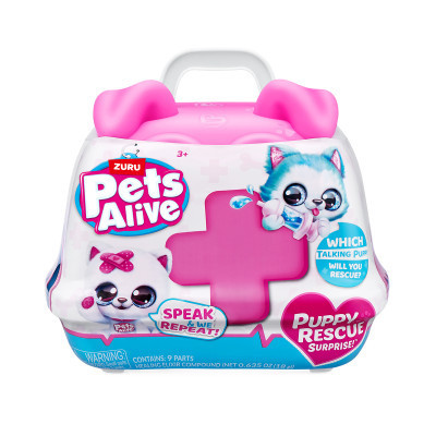Інтерактивна іграшка Pets &amp; Robo Alive набір-сюрприз Pet Shop Surprise S3 Повторюшка-доктор (9540)