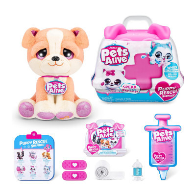 Інтерактивна іграшка Pets &amp; Robo Alive набір-сюрприз Pet Shop Surprise S3 Повторюшка-доктор (9540)