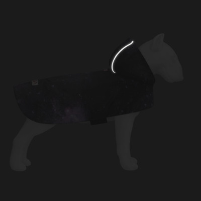 Дощовик для тварин WAUDOG Clothes з капюшоном &quot;NASA21&quot; XXS (354-0148)