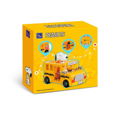 Конструктор Pantasy Snoopy - Шкільний автобус (86906)
