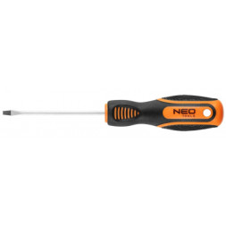 Викрутка Neo Tools шліцева 3x75 мм, CrV (04-171)