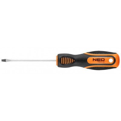 Викрутка Neo Tools шліцева 3x75 мм, CrV (04-171)