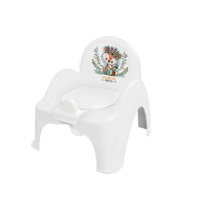 Горщик Tega Baby WILD&amp;FREE LITTLE FOX стілець, white green (DZ-007-103-LISEK)