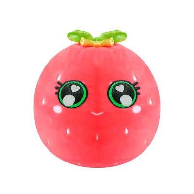 М&#039;яка іграшка Biggies серії Little Foodies - Полуниця (надувна іграшка, насос) (BIG002-ST)