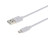 Дата кабель USB 2.0 AM to Micro 5P 2.5m white Grand-X (PM025W)