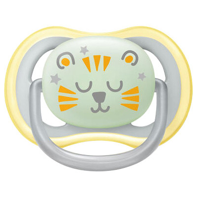 Пустушка Philips AVENT Avent Ultra Air Нічна 18 місяців + 2 шт (SCF376/01)