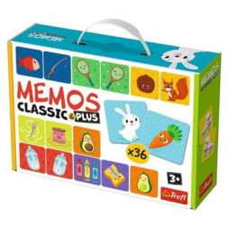Настільна гра Trefl Мемо Класичні. Логіка (Memos Classic&amp;plus Logika) (02272)