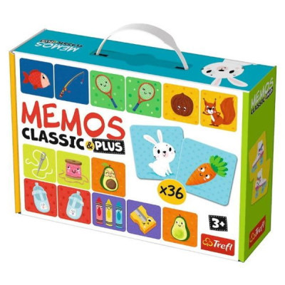 Настільна гра Trefl Мемо Класичні. Логіка (Memos Classic&amp;plus Logika) (02272)