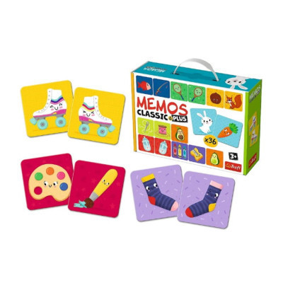 Настільна гра Trefl Мемо Класичні. Логіка (Memos Classic&amp;plus Logika) (02272)