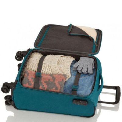 Валіза Travelite Kendo Petrol S (TL090347-22)