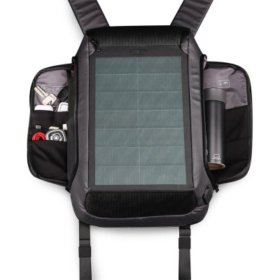 Рюкзак для ноутбука Kingsons 15.6&quot; solar backpack Black (K9386W)