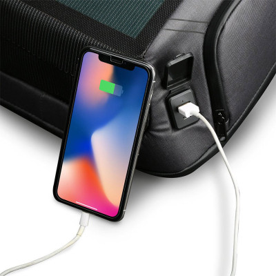 Рюкзак для ноутбука Kingsons 15.6&quot; solar backpack Black (K9386W)