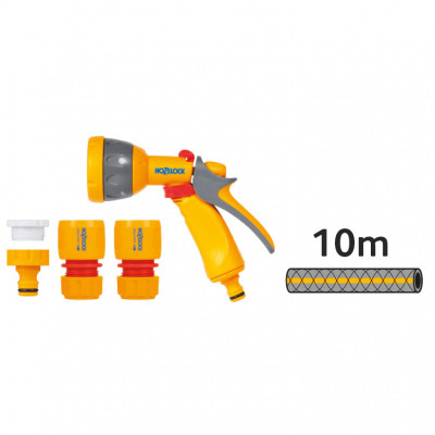 Шланг для поливу HoZelock з катушкою d7,5мм 8м і 2м+4 конектори Міні Pico Reel (7050)