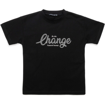Футболка дитяча Blueland CHANGE (16022-164G-black)