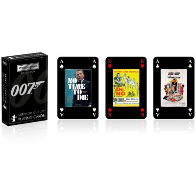 Гральні карти Winning Moves James Bond 007 Waddingtons No.1 (WM00383-EN1-12)