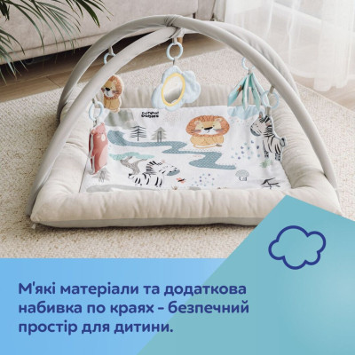 Дитячий килимок Canpol 0 Safari - бежевий (81/101)