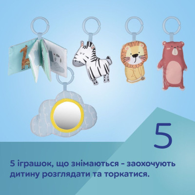 Дитячий килимок Canpol 0 Safari - бежевий (81/101)